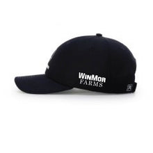 Load image into Gallery viewer, NEW - Black Hat with Blue WM Logo
