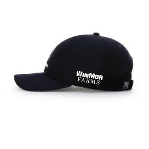 NEW - Black Hat with Blue WM Logo