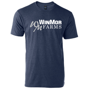 Heather Navy WinMor Farms T-Shirt