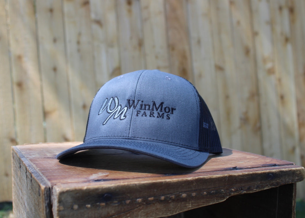 Charcoal/Black WinMor Farms Hat